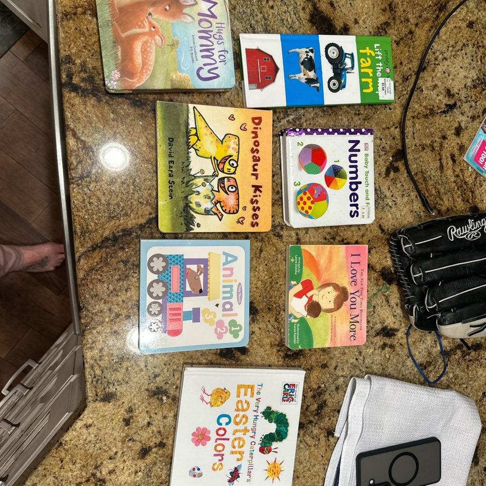 Set of Colorful Board Books - Children's Titles